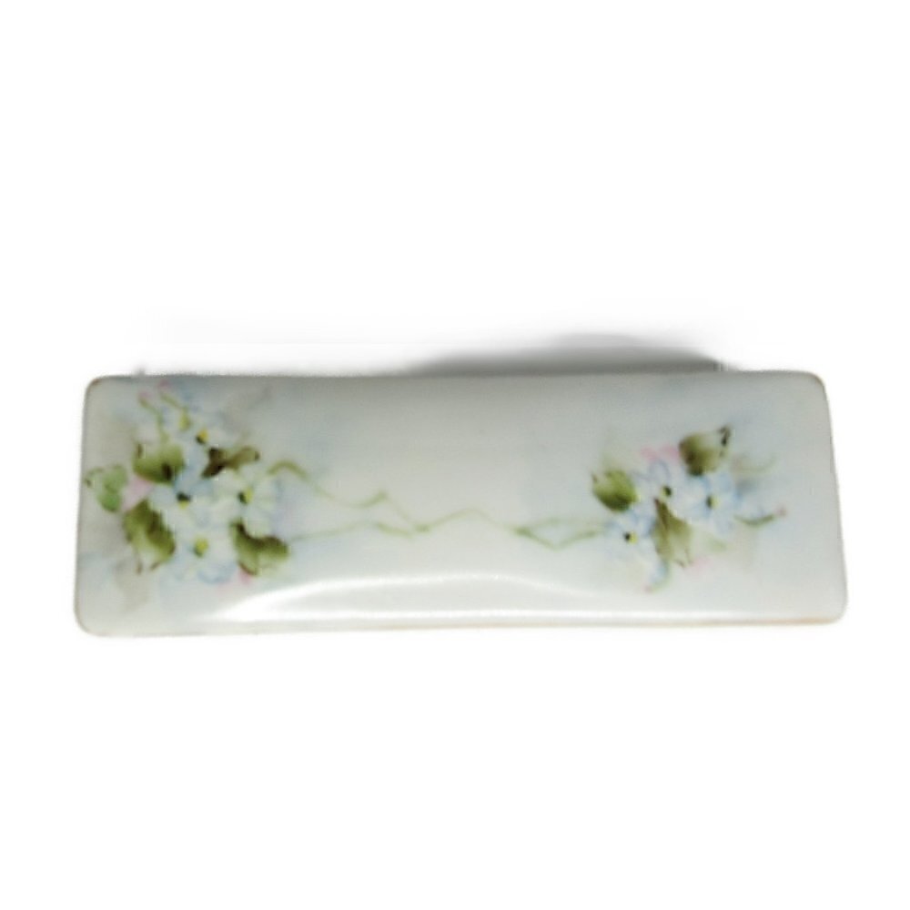 Hand Painted Covered Pin Dish